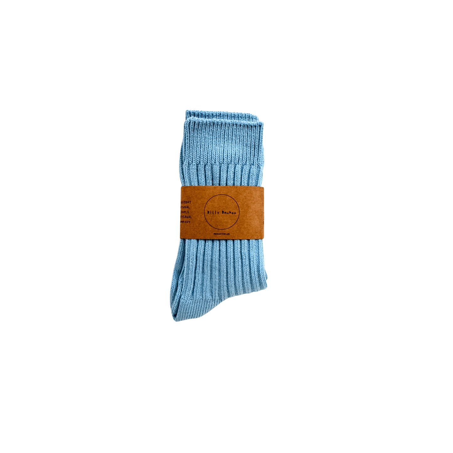 Billy Bamboo Socks M/L Crystal Bright Sky