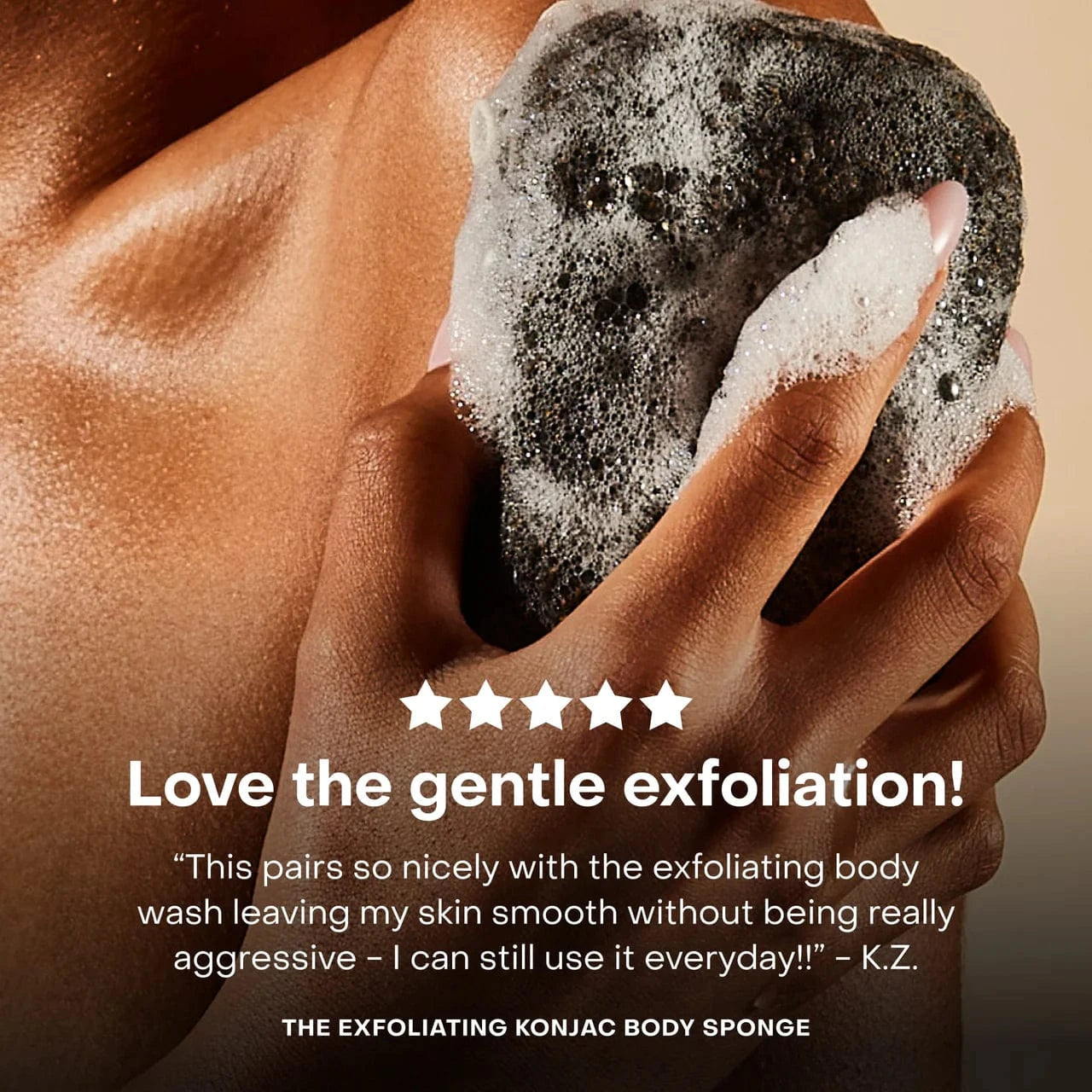 Everist Essentiels The Exfoliating Konjac Body Sponge