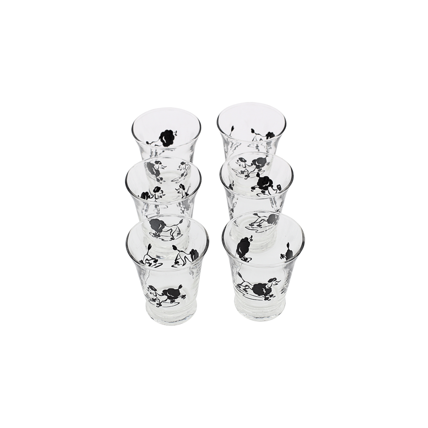 midnineteeneightynine Hazel Atlas Poodle Glasses
