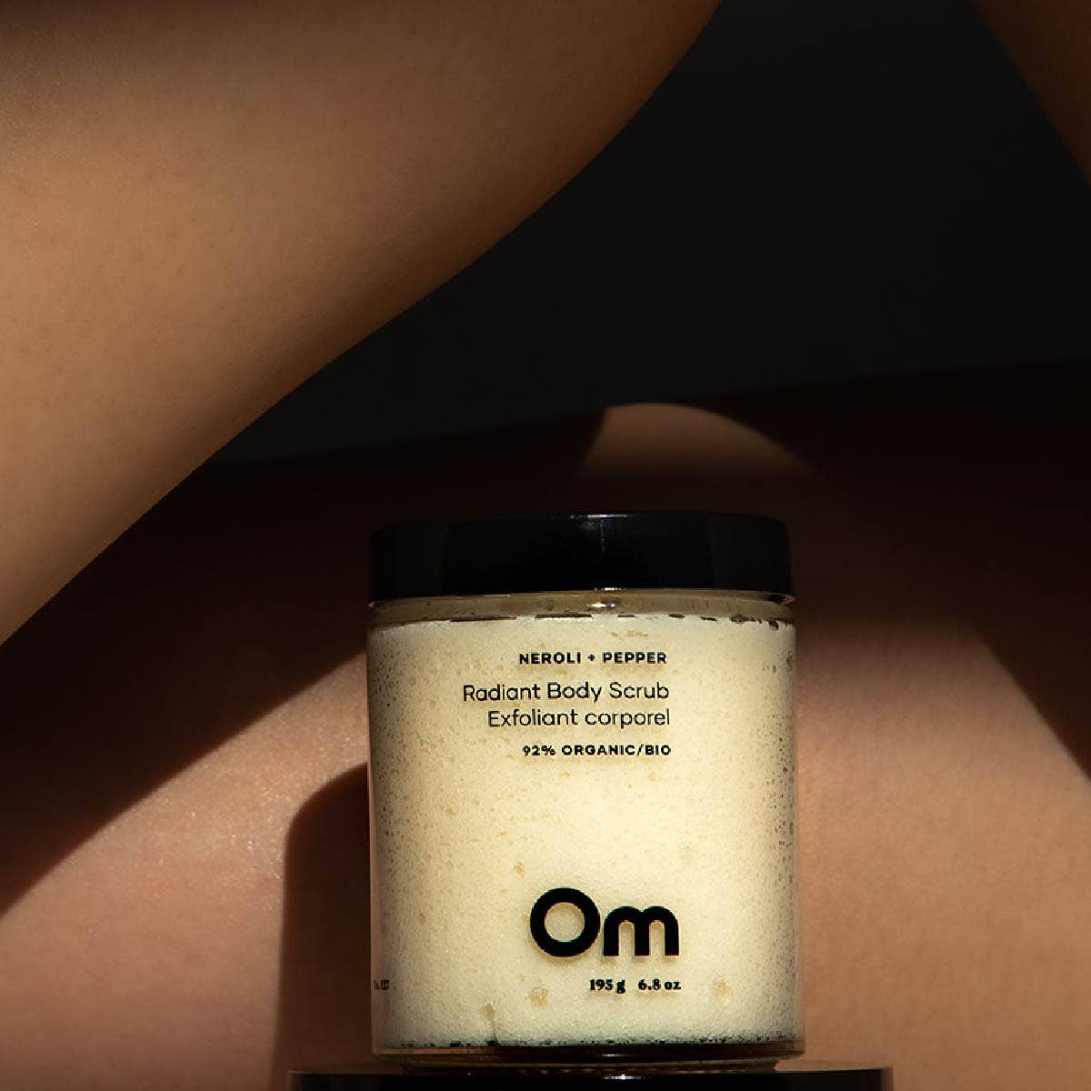 Om Organics Essentiels Neroli + Pepper Radiant Body Scrub