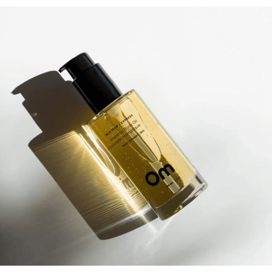 Om Organics Essentiels Wild Plum + Cypress Aromatic Body Oil