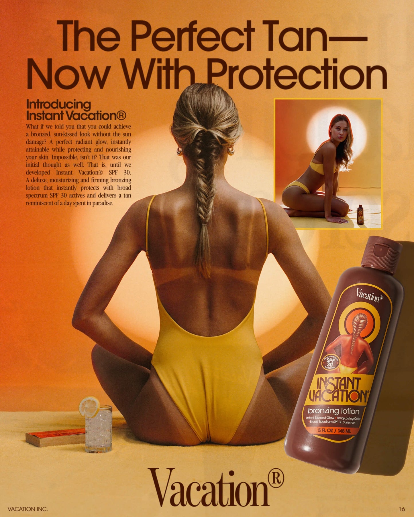 Vacation® Sunscreen Instant Vacation Bronzing Lotion SPF 30