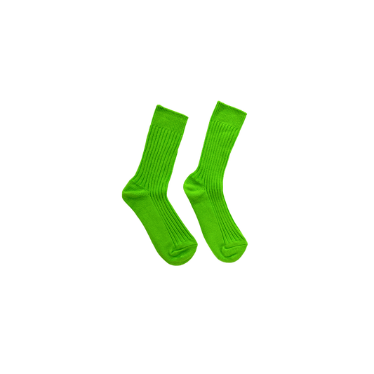 Billy Bamboo Socks M/L Crystal Bright Green Apple