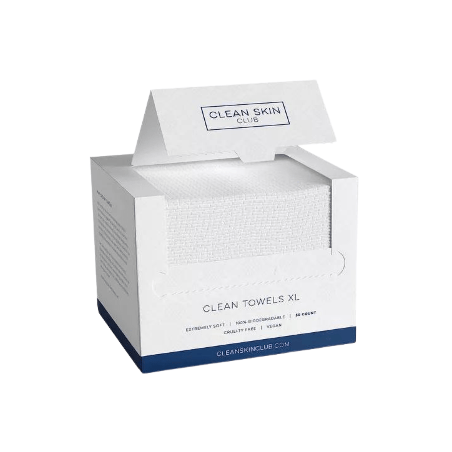 Clean Skin Club Essentiels 50 Count Clean Towels XL