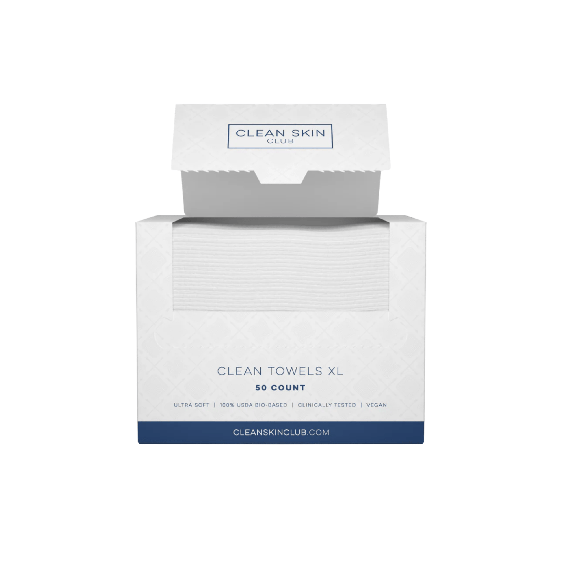Clean Skin Club Essentiels 50 Count Clean Towels XL