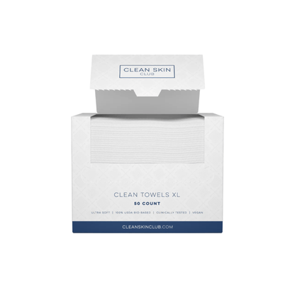 Clean Skin Club Essentiels 50 Count Clean Towels XL