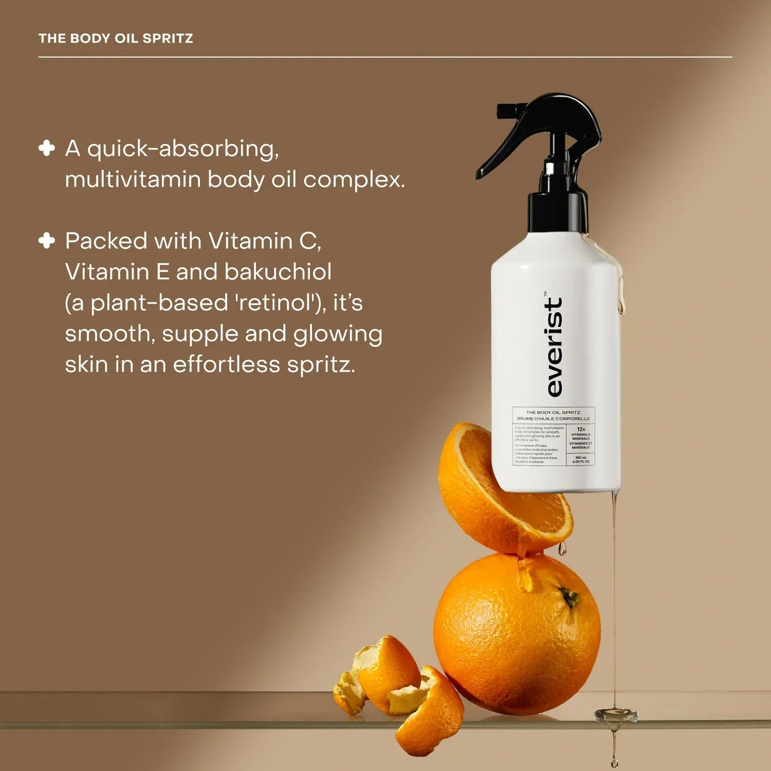 Everist Essentiels Body Oil Spritz
