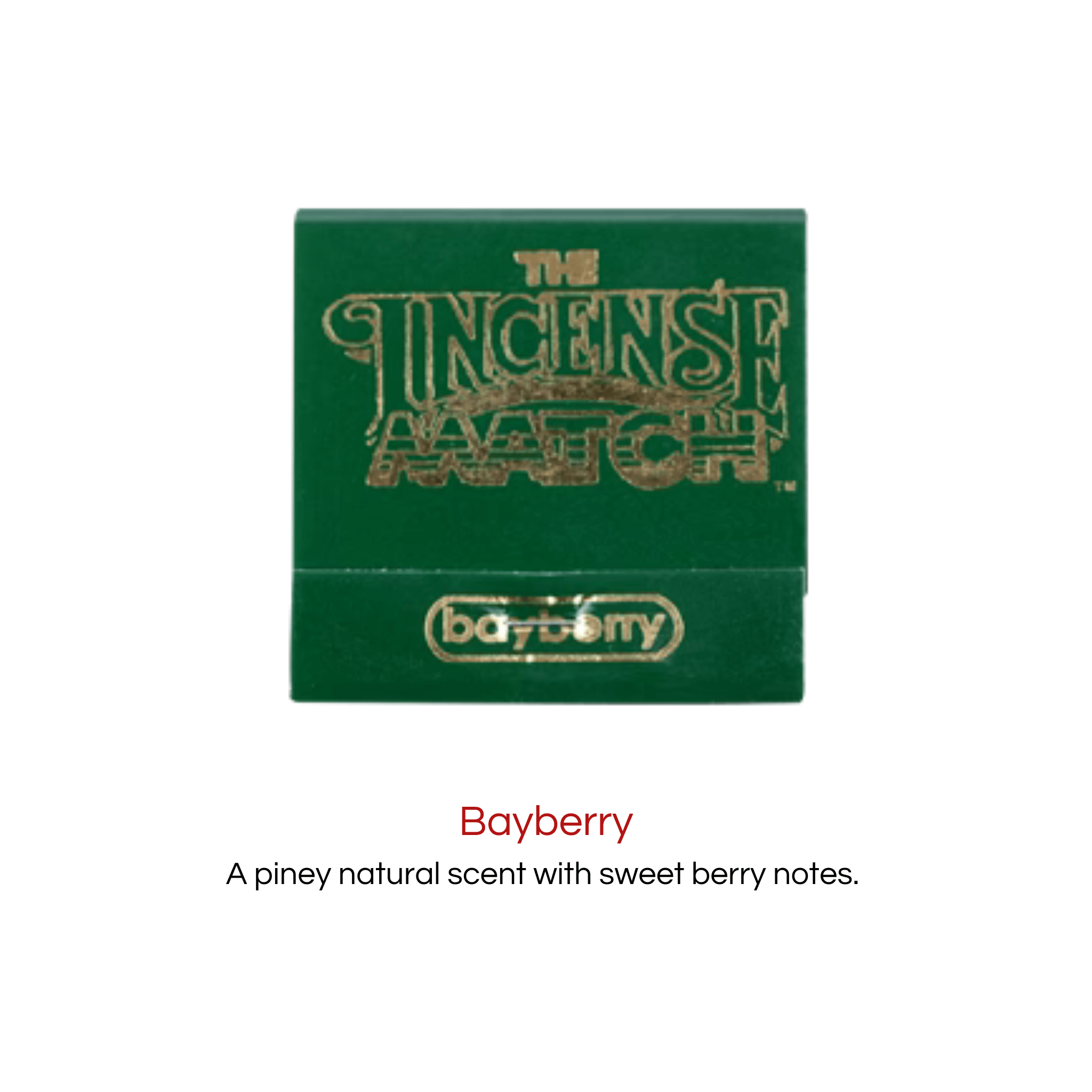 Incense Match Incense Bayberry The Incense Match