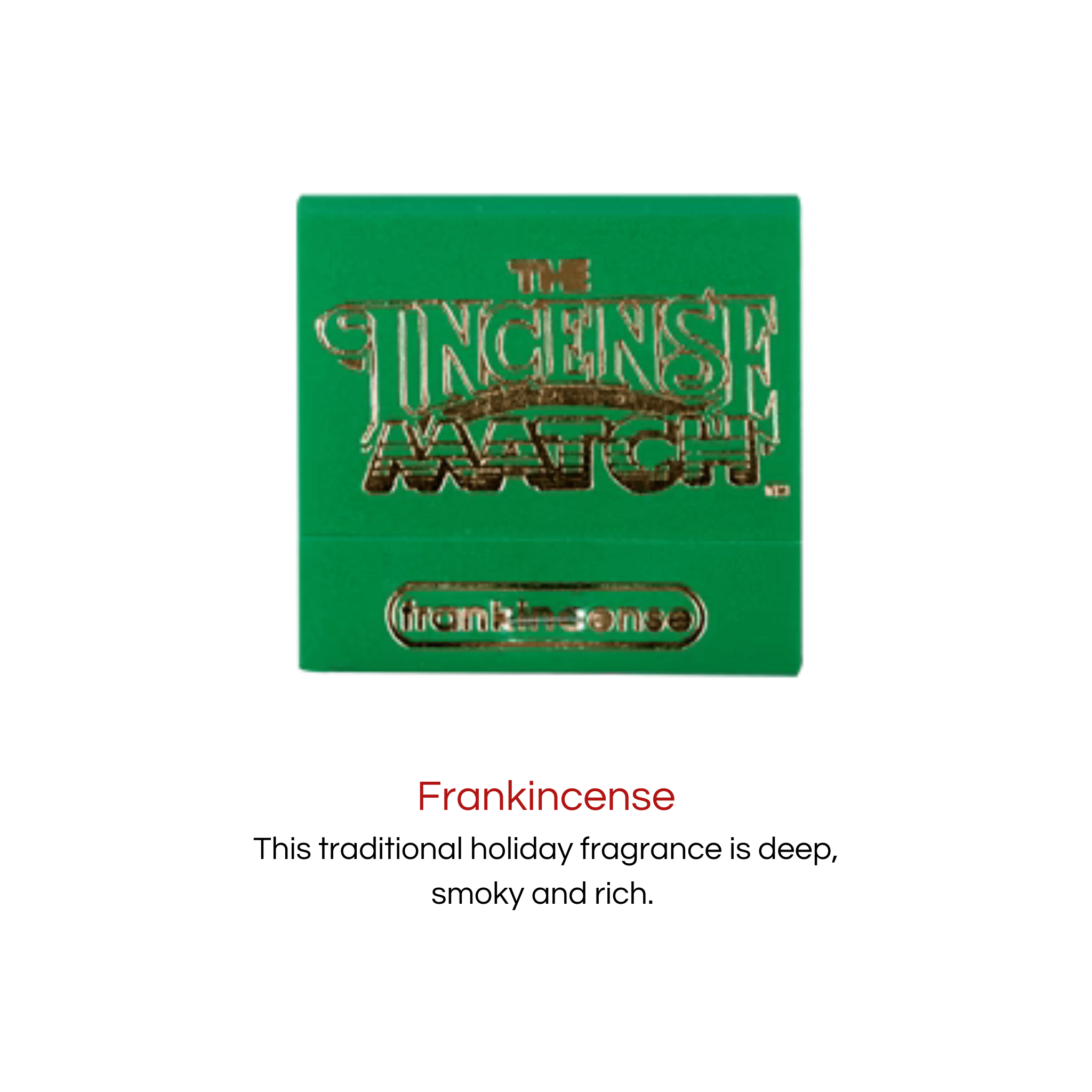 Incense Match Incense Frankincense The Incense Match