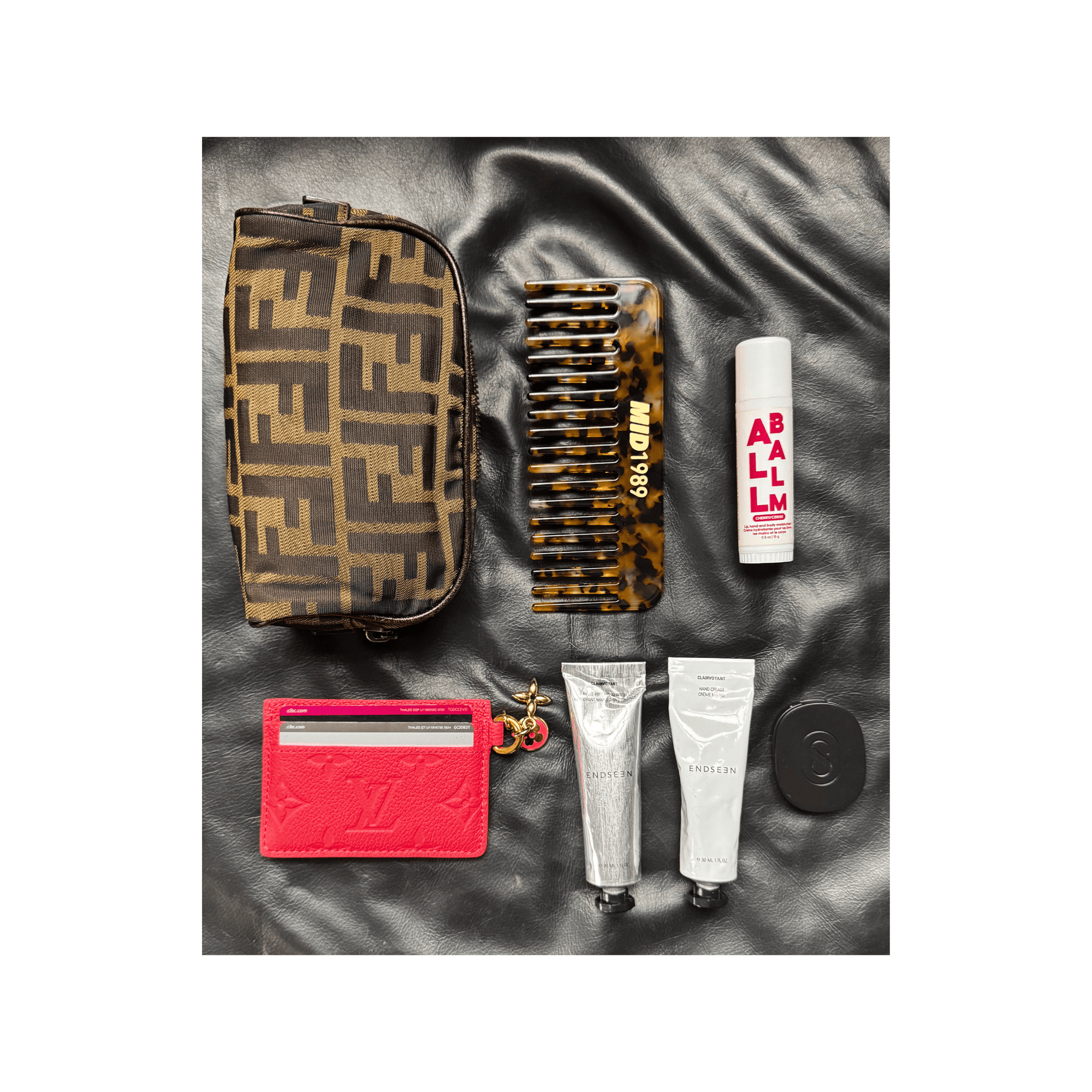 midnineteeneightynine Fendi Zucca Pouch