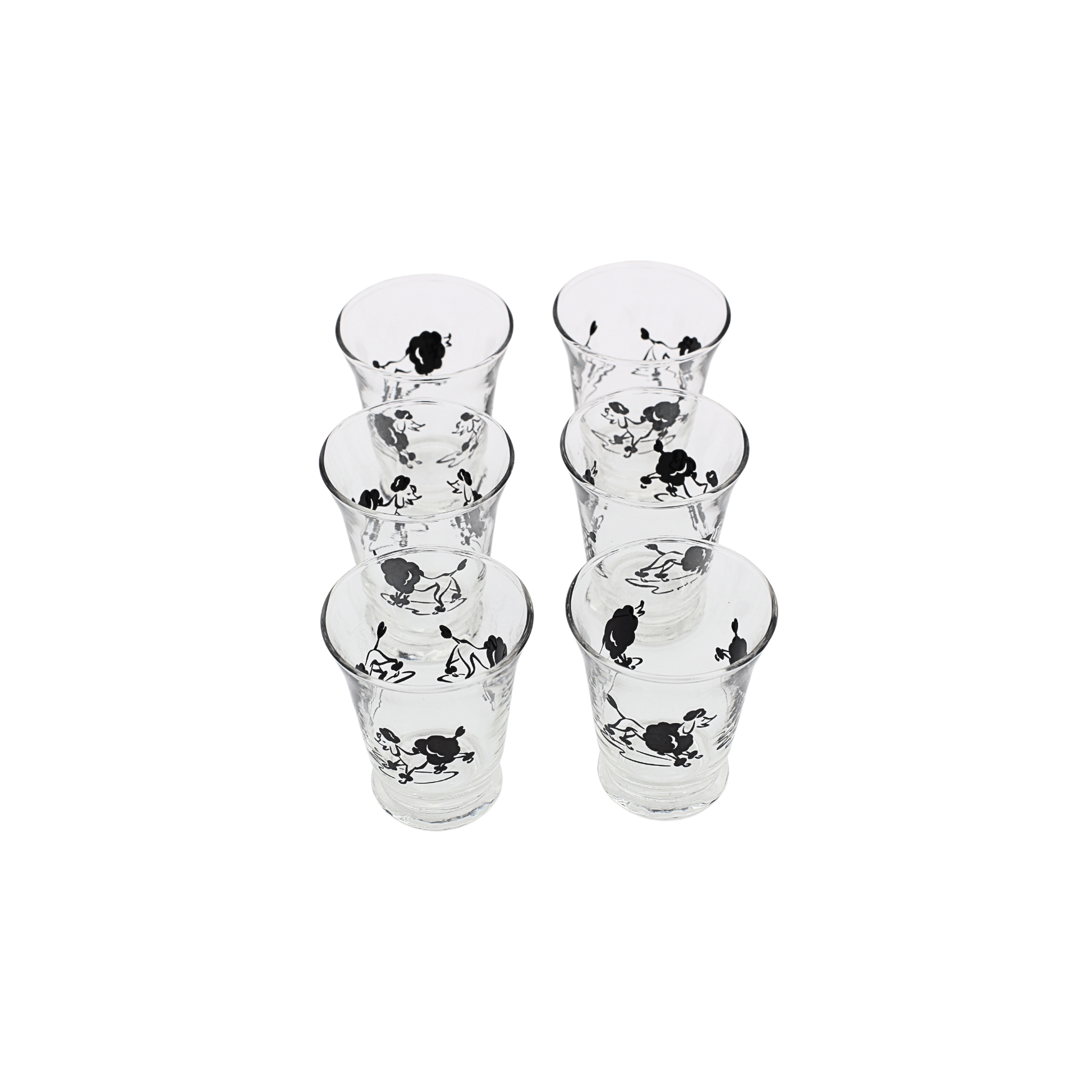 midnineteeneightynine Hazel Atlas Poodle Glasses