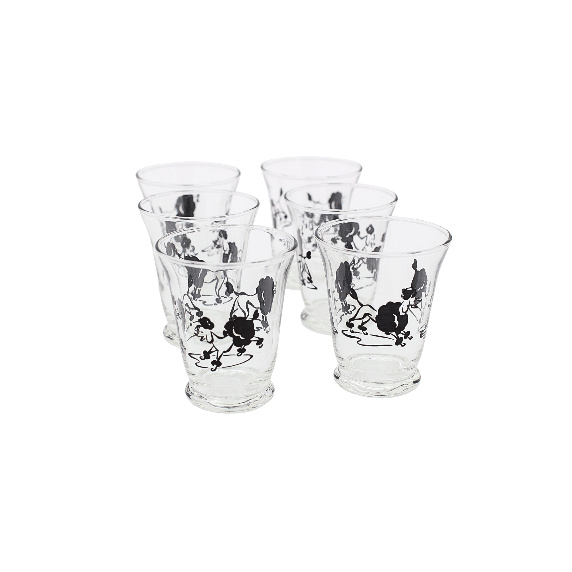midnineteeneightynine Hazel Atlas Poodle Glasses