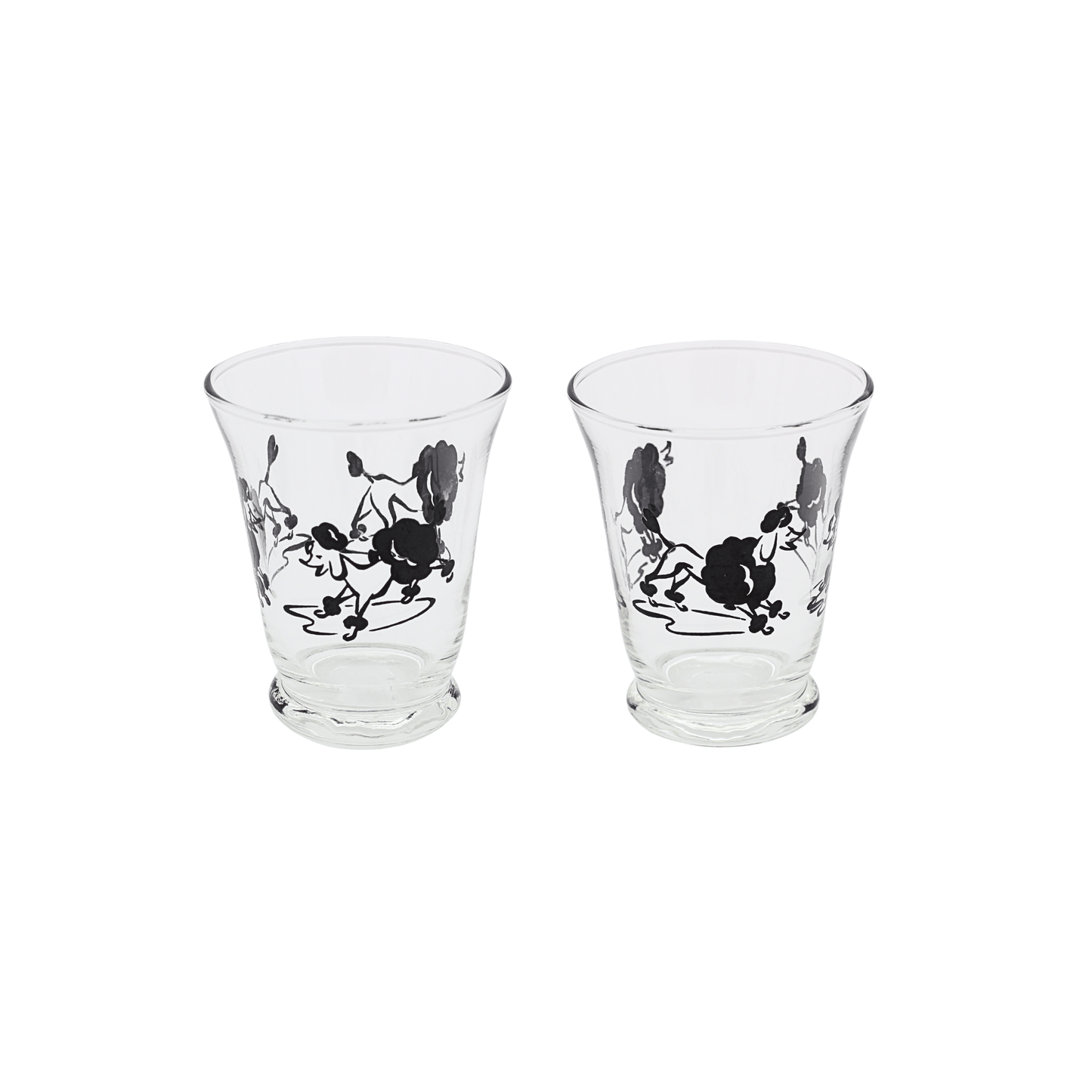 midnineteeneightynine Hazel Atlas Poodle Glasses