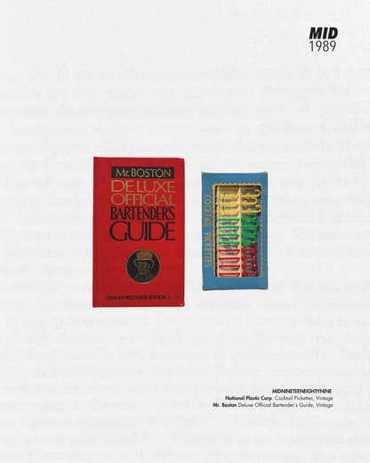 midnineteeneightynine Publications Mr. Boston Deluxe Official Bartender's Guide