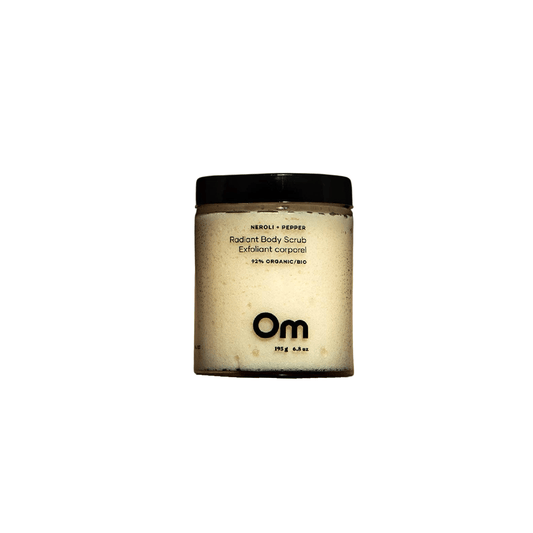 Om Organics Essentiels Neroli + Pepper Radiant Body Scrub