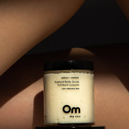 Om Organics Essentiels Neroli + Pepper Radiant Body Scrub