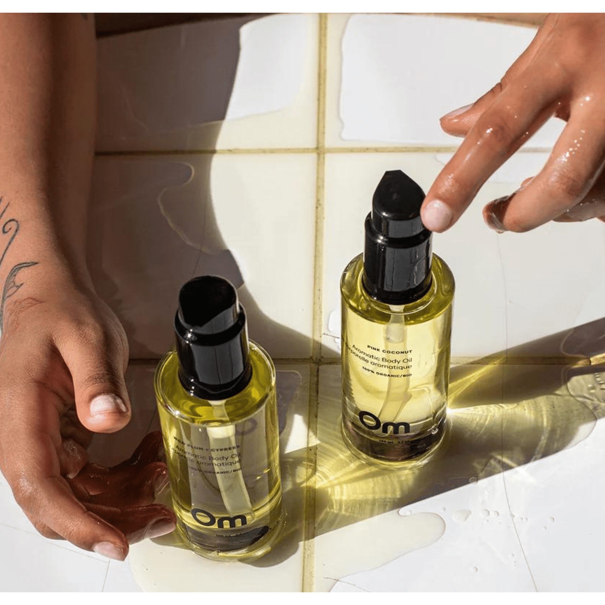 Om Organics Essentiels Pink Coconut Aromatic Body Oil