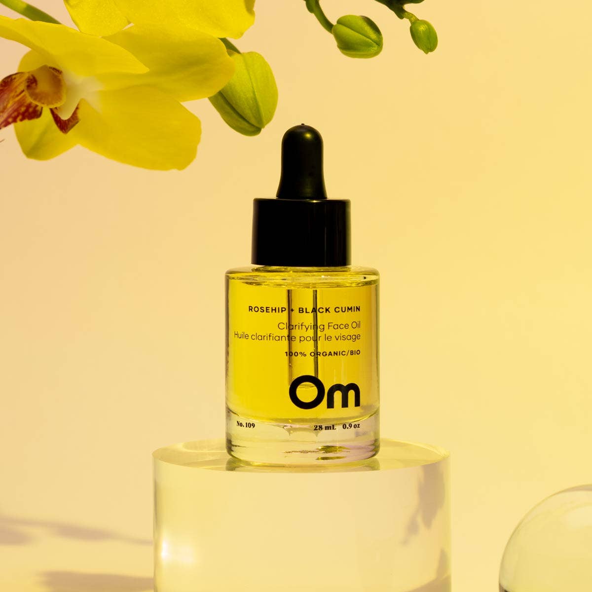 Om Organics Essentiels Rosehip + Black Cumin Clarifying Face Oil