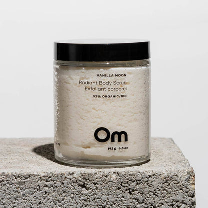 Om Organics Essentiels Vanilla Moon Radiant Body Scrub