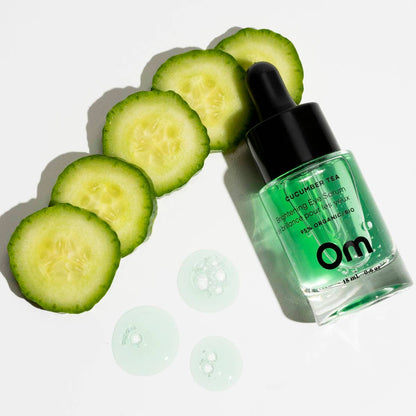 Om Organics Skincare Essentiels Cucumber Tea Brightening Eye Serum