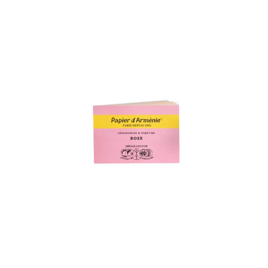 Papier d'Arménie Incense Rose Incense Paper