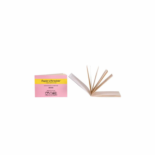 Papier d'Arménie Incense Rose Incense Paper