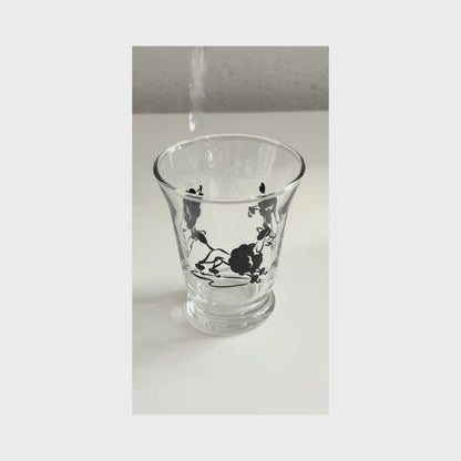 Hazel-Atlas Poodle Glasses